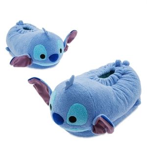 Stitch "Tsum Tsum" Plush Slippers for Adults